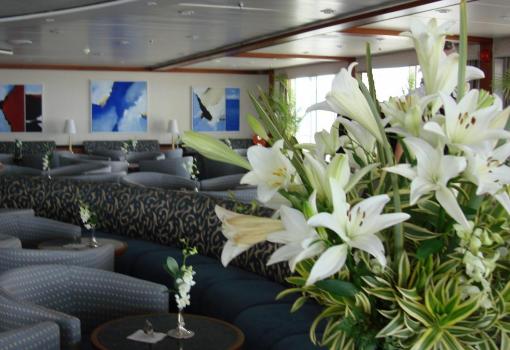 El elegante Belvedere Lounge